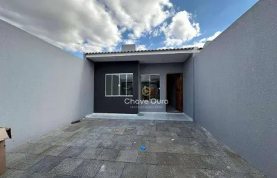 Casa com 2 dormitórios à venda, 60 m² por r$ 320.000,00 - siena - cascavel/pr