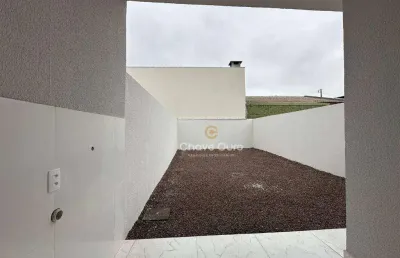 Casa na planta com 2 dormitórios à venda, 53 m² por r$ 280.000 - floresta - cascavel/pr