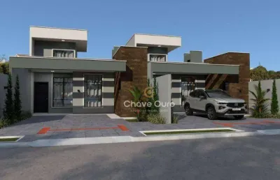 Casa com 2 dormitórios à venda, 57 m² por r$ 365.000,00 - canadá - cascavel/pr