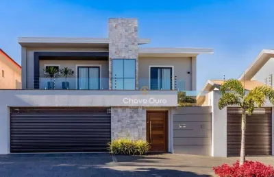 Sobrado com 4 dormitórios à venda, 329 m² por r$ 4.500.000,00 - tropical  - cascavel/pr
