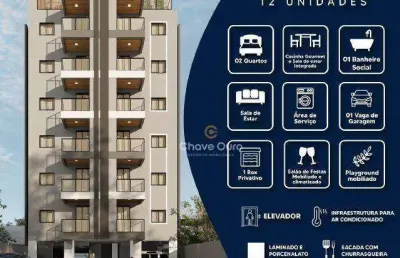 Apartamento à venda, 60 m² por r$ 350.000,00 - jardim gisela - toledo/pr