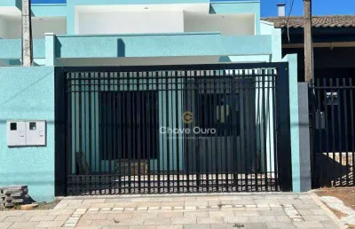 Casa com 2 dormitórios à venda, 60 m² por r$ 340.000,00 - padovani - cascavel/pr