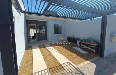 Casa com 2 dormitórios à venda, 55 m² por r$ 266.000,00 - interlagos - cascavel/pr