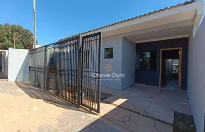 Casa com 2 dormitórios à venda, 55 m² por r$ 239.000,00 - interlagos - cascavel/pr