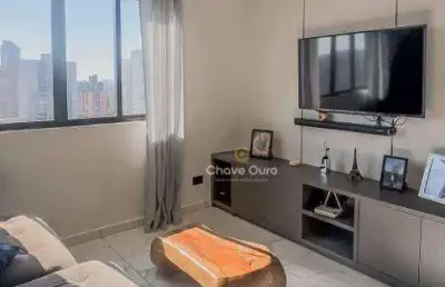 Apartamento com 1 suíte + 2 dormitórios à venda, 114 m² por r$ 650.000 - centro - cascavel/pr