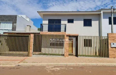 Sobrado com 3 dormitórios à venda, 140 m² por r$ 670.000,00 - pioneiros catarinenses - cascavel/pr