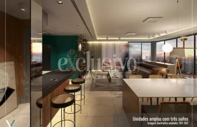 Apartamento com 3 quartos à venda na rua barão de batovi, 546, centro, florianópolis por r$ 3.300.000
