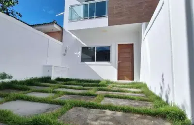 Casa para venda em macaé, vale das palmeiras, 3 dormitórios, 1 suíte, 2 banheiros, 1 vaga