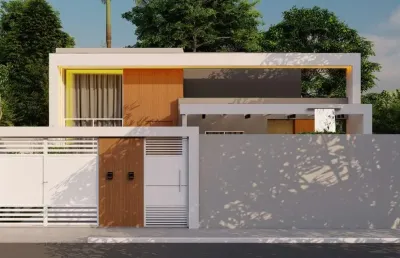 Casa para venda em macaé, vale das palmeiras, 3 dormitórios, 1 suíte, 1 banheiro, 1 vaga