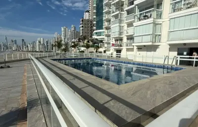 Apartamento mobiliado e decorado - frente mar - balneario camboriú