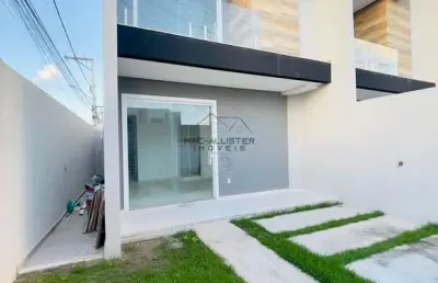 Casa triplex com terraço gourmet e vista para o pôr do sol – praia de ipitanga