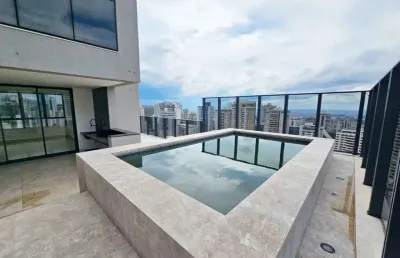 Cobertura com 4 quartos à venda na alameda do morro, 130, vila da serra, nova lima, 369 m2 por r$ 7.700.000
