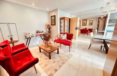 Apartamento com 3 quartos à venda na rua da mata, 85, vila da serra, nova lima, 90 m2 por r$ 1.290.000
