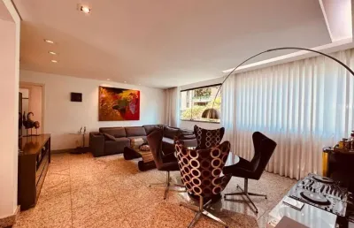 Apartamento com 4 quartos à venda na rua rubim, 78, sion, belo horizonte, 161 m2 por r$ 1.590.000