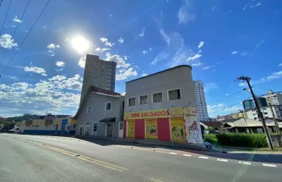 Alugo sala comercial, piso superior 100m², bairro velha - blumenau