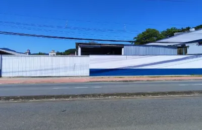 Alugo galpão com amplo terreno, bairro itoupava norte