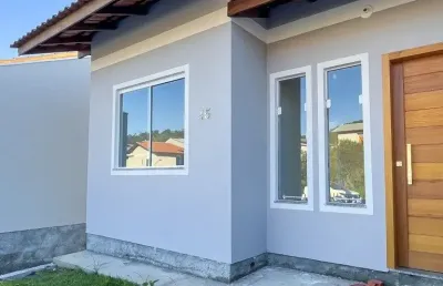 Casa com 2 dormitórios, amplo terreno bairro mulde em indaial