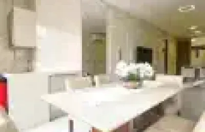 Alugo lindo apartamento mobiliado, 03 suítes - meia praia