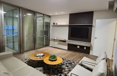 Vendo ampla sala comercial, mobiliada – centro de blumenau