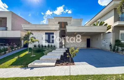 Casa em condomínio fechado com 4 quartos à venda na waldemar haddad, 1701, residencial quinta do golfe, são josé do rio preto por r$ 4.200.000