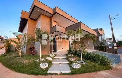 Casa em condomínio fechado com 3 quartos à venda na nívea dulce tedeschi conforti, 2701, residencial maria júlia, são josé do rio preto por r$ 1.200.000