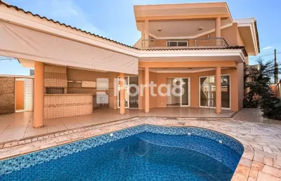 Casa em condomínio fechado com 4 quartos para alugar na minerva izar jales, 2009, parque residencial damha vi, são josé do rio preto por r$ 8.500