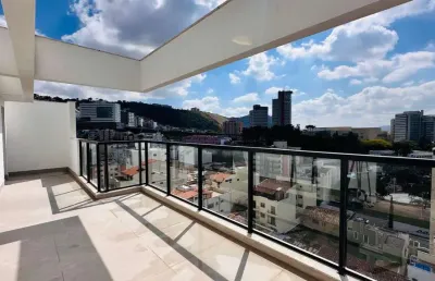 Cobertura a venda no cascatinha 3 quartos sendo 2 suítes e 2 vagas para carro elétrico