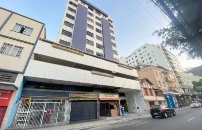 Apartamento  quarto e sala a venda no centro/santa helena juiz de fora mg prédio com elevador