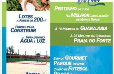 Terreno à venda na Rua Senhor do Bonfim, 3, Monte Gordo, Camaçari