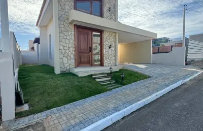 Casa linda recém pronta! cheiro de nova , em nova parnamirim condomínio monte carlo