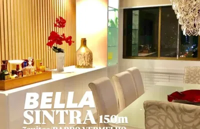 Apartamento à venda – residencial bella sintra, barro vermelho 150 m² | andar alto | reformado  elegância, conforto e sofisticação  localização estratégica em natal/rn – oportunidade única!