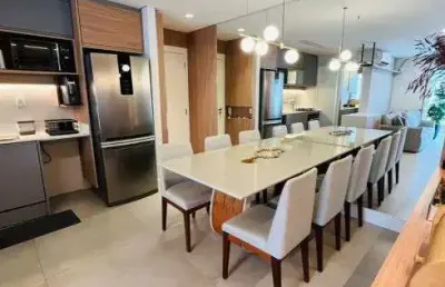 Apartamento a venda no brooklin 3 suítes com 2 vagas