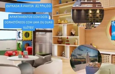 Lançamento canto do forte// 2 dorms, 2 suites, localização privilegiada!!