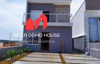 Casa em condomínio fechado com 3 quartos à venda na av. selma aparecida said quadra e lote b13 l56, 801, horto florestal villagio, sorocaba por r$ 730.000