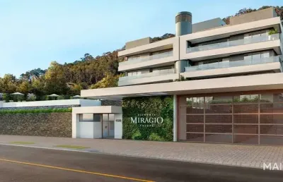Apartamento mobiliado e decorado com 3 suítes no residencial miragio em cacupé- florianópolis/sc