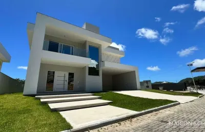 Casa em condomínio com 4 dormitórios sendo 3 suítes, praia dos ingleses, florianópolis/sc