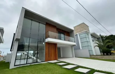 Casa 3 suítes com piscina em condomínio fechado, praia dos ingleses, florianópolis/sc