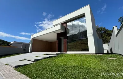 Casa 3 dorm. sendo 1 suíte e 2 demi sertão do maruim, são josé/sc