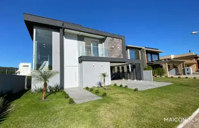 Casa em condomínio fechado com 3 quartos à venda no São João do Rio Vermelho, Florianópolis 