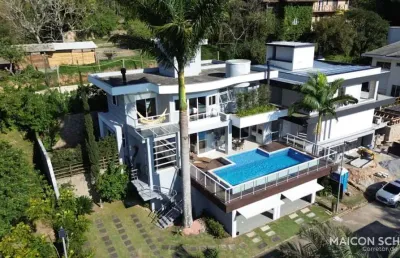 Casa 3 suítes em condomínio mobiliada e decorada, santo antônio de lisboa, florianópolis/sc.