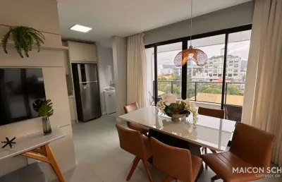 Cobertura duplex, 3 suítes, 50m da praia, canto grande, bombinhas/sc