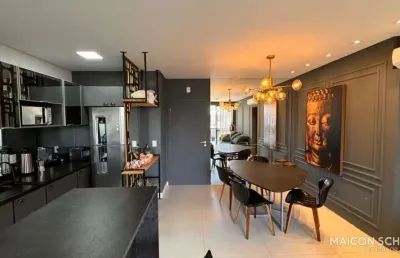 Apartamento a 300m do mar, mobiliado e decorado com 2 dormitórios sendo 1 suíte, cachoeira do bom jesus, florianópolis/sc