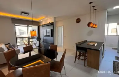 Apartamento a 300m do mar, mobiliado e decorado com 3 dormitórios sendo 1 suíte, cachoeira do bom jesus, florianópolis/sc