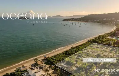 Apartamento 3 suítes com vista mar no oceana , jurerê internacional, florianópolis/sc