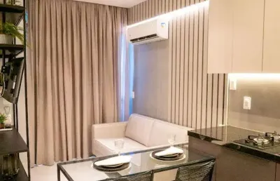 Flat 30 m2, mobiliado e decorado em tambauzinho - joão pessoa - pb