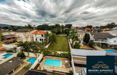 Terreno em condomínio fechado à venda no Alphaville, Santana de Parnaíba 