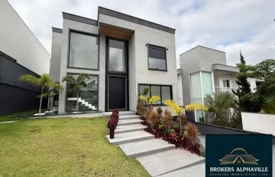 Casa em condomínio fechado com 4 quartos à venda no Tamboré, Santana de Parnaíba 