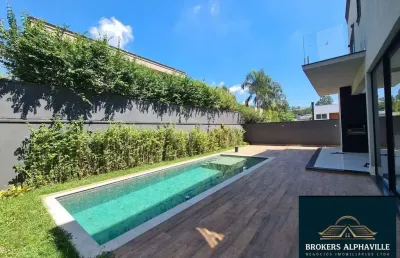 Casa em condomínio fechado com 4 quartos à venda no Tamboré, Santana de Parnaíba 