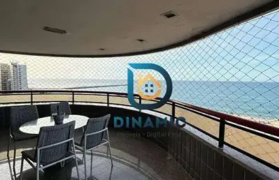 Apartamento com 4 dormitórios à venda, 300 m² por r$ 3.999.000,00 - meireles - fortaleza/ce