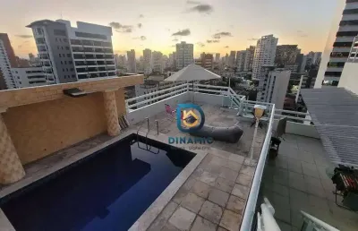 Cobertura com 3 dormitórios à venda, 241 m² por r$ 850.000,00 - aldeota - fortaleza/ce